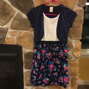 GIRLS FLORAL DRESS